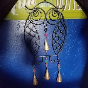 owl wind chime